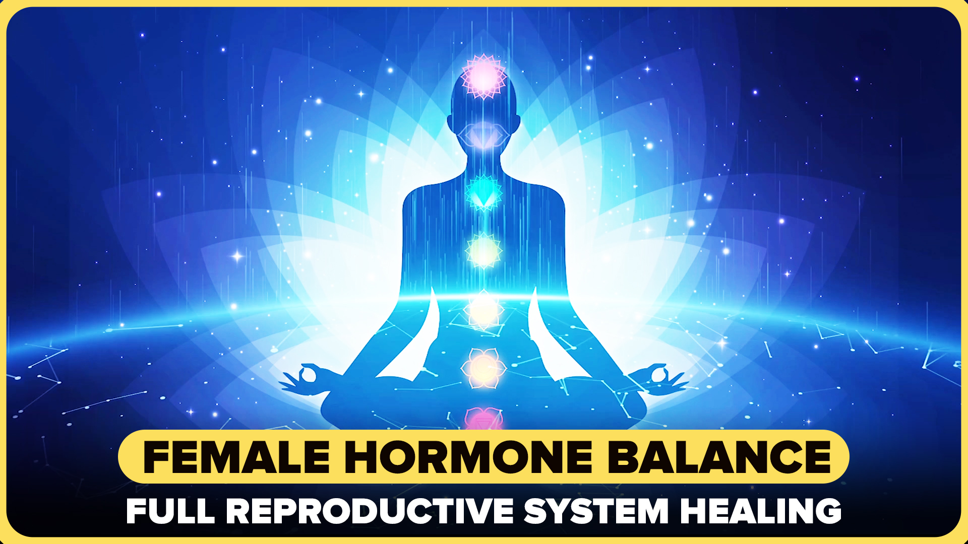 female hormone balance, full reproductive system healing binaural beats meditation music